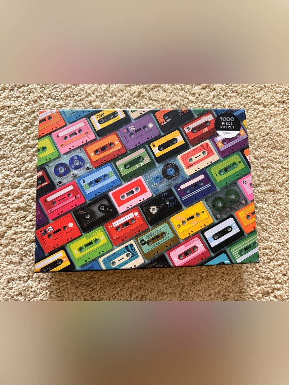 Galison 1000 piece puzzle ‘Mixtapes’
